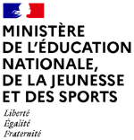 Logo Ministère Educations nationale Jeunesse sport
