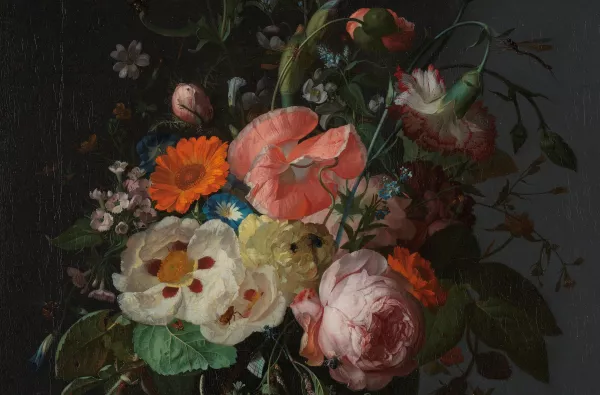 Tableau Nature morte de fleurs Ruysch