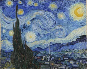 Tableau La Nuit étoilée Van Gogh