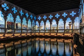 Vue exposition événement Venise Bassins