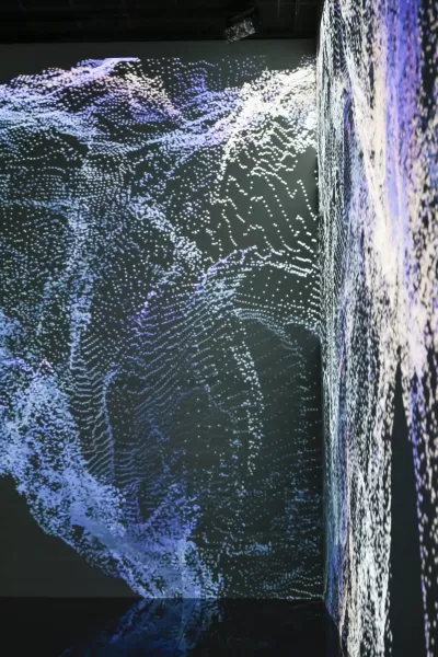 © Culturespaces / Anaka Photographie Vue exposition Ocean Data Bassins