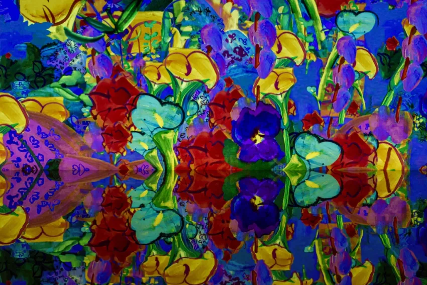 © Culturespaces / Eric Spiller Vue exposition Monet Renoir Chagall Bassins